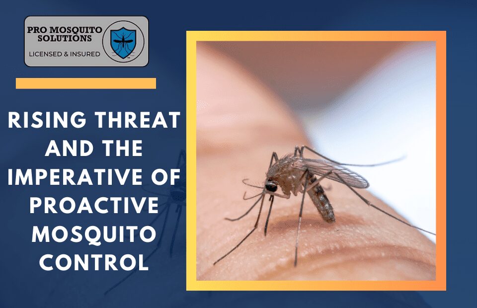 Addressing the rising threat of mosquitoes with proactive control solutions by Pro Mosquito Solutions in Rhode Island and Southeastern Massachusetts.